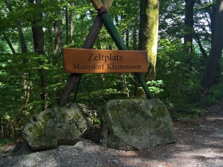 Eingang Zeltplatz