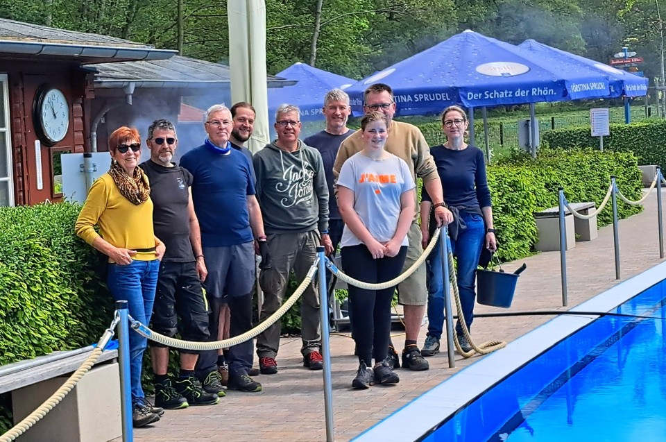 Gemeinsam f&uuml;r unser Freibad Bieberstein &ndash; gelungener Arbeitseinsatz zur Saisonvorbereitung 2026