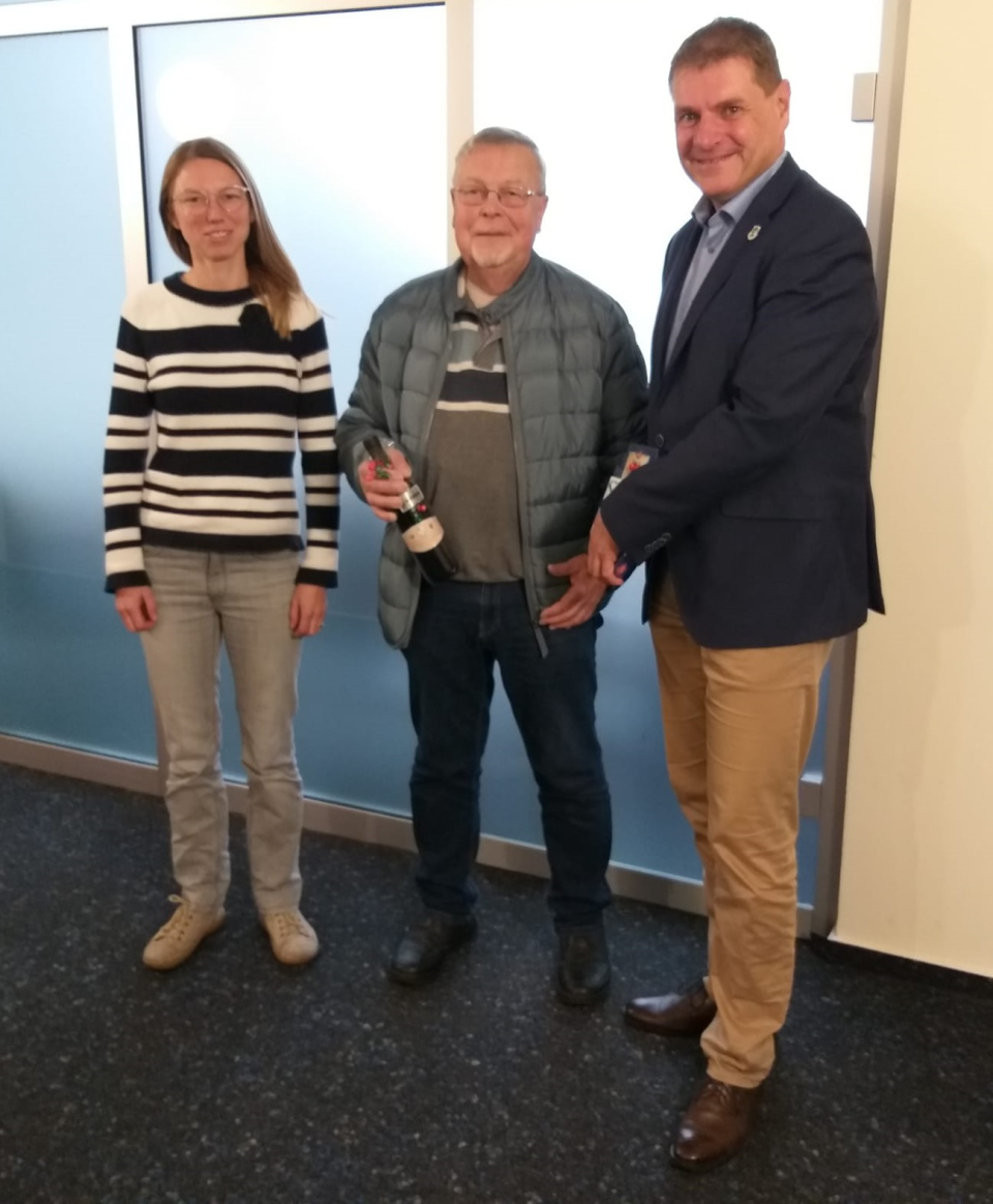 Verabschiedung Zeltplatzwart Alfred Hohmann