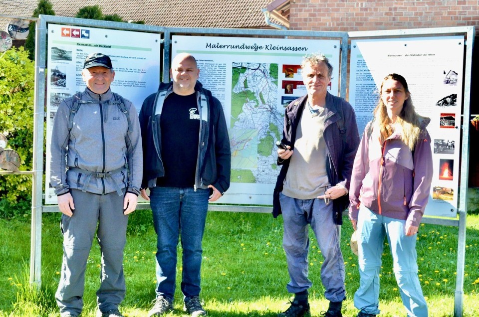Starker Beitrag - Malerrundweg Kleinsassen im Deutschlandfunk