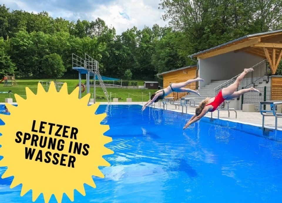Ende der Badesaison 2025 im Freibad Bieberstein